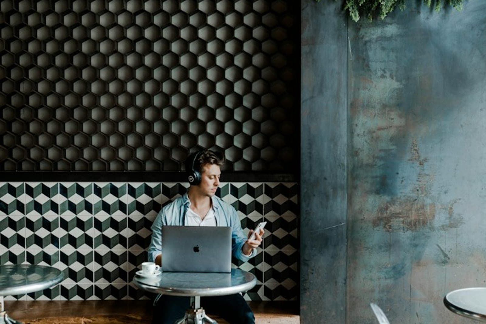 A marketing specialist reviewing website performance data